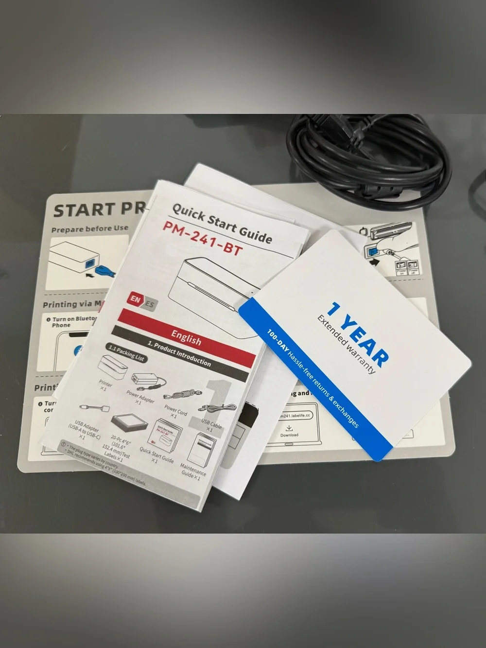 Phomemo Label Printer 241-BT